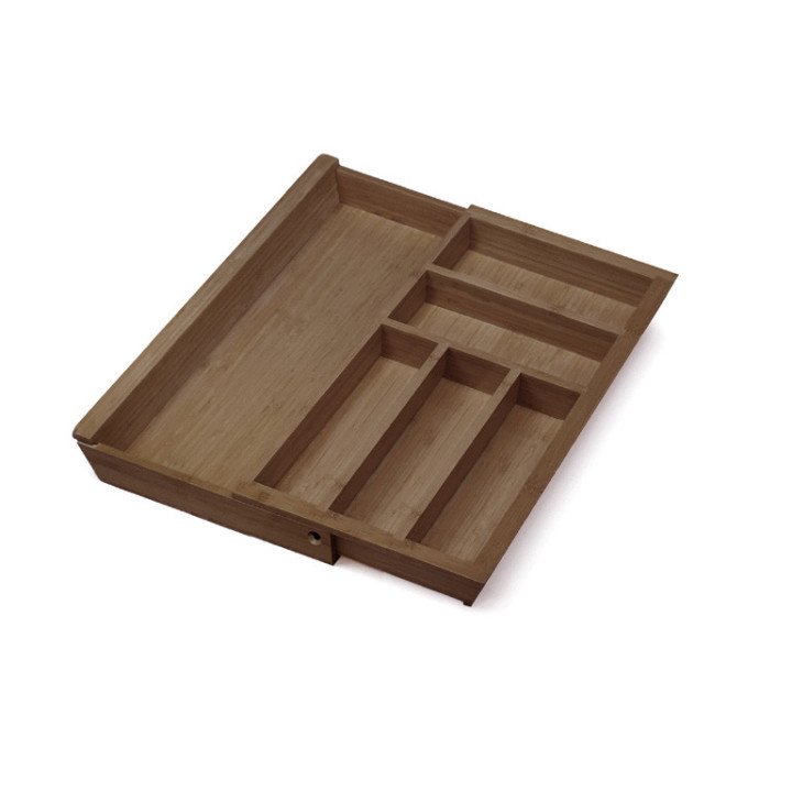 CUBERTERO MADERA EXTENSIBLE MODULO DE 40 A 60 NOGAL