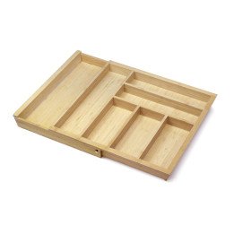CUBERTERO MADERA EXTENSIBLE MODULO DE 60 A 90 ABEDUL