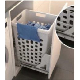 PORTAROPA SECTOR LAVADO DE PUERTA TIRAR CON MODULO DE 40